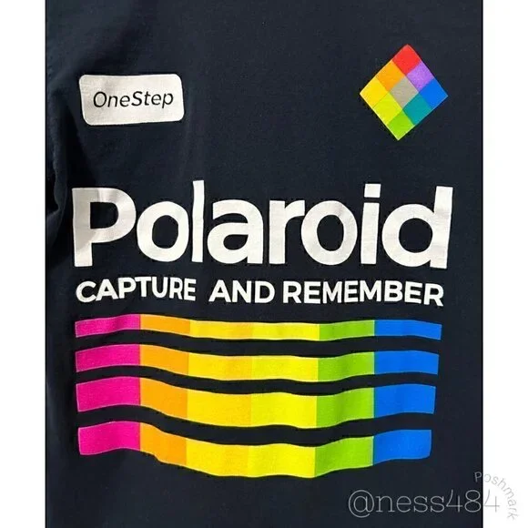 Polaroid Shirt, womens Medium - Picture 2 of 4
